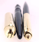 C1943 EVERSHARP 14K GOLD CAPS 64 SET SKYLINE FOUNTAIN PEN & PENCIL RESTORED OFFERED BY ANTIQUE DIGGER