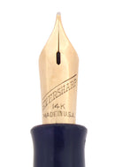 C1943 EVERSHARP 14K GOLD CAPS 64 SET SKYLINE FOUNTAIN PEN & PENCIL RESTORED OFFERED BY ANTIQUE DIGGER