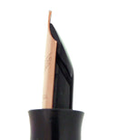 CIRCA 1943 EVERSHARP SKYLINE BLUE MOIRE CELLULOID FOUNTAIN PEN RESTORED OFFERED BY ANTIQUE DIGGER