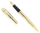 C1943 EVERSHARP COMMAND PERFORMANCE 14K GOLD SKYLINE FOUNTAIN PEN RESTORED OFFERED BY ANTIQUE DIGGER