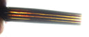1943 PARKER SENIOR DUSTY ROSE STRIPED DUOFOLD BLUE DIAMOND FOUNTAIN PEN RESTORED OFFERED BY ANTIQUE DIGGER