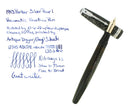 1943 PARKER MAJOR VACUMATIC SILVER PEARL FOUNTAIN PEN RESTORED OFFERED BY ANTIQUE DIGGER