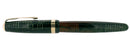 RESTORED 1944 PARKER EMERALD PEARL SINGLE JEWEL VACUMATIC FOUNTAIN PEN OFFERED BY ANTIQUE DIGGER
