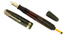 RESTORED 1944 PARKER EMERALD PEARL SINGLE JEWEL VACUMATIC FOUNTAIN PEN OFFERED BY ANTIQUE DIGGER