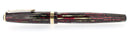 1944 PARKER STRIPED SENIOR DUOFOLD DUSTY ROSE CELLULOID FOUNTAIN PEN RESTORED OFFERED BY ANTIQUE DIGGER