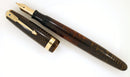 1944 PARKER GOLDEN PEARL VACUMATIC FOUNTAIN PEN & PENCIL SET RESTORED OFFER BY ANTIQUE DIGGER