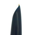 1944 PARKER 51 CEDAR BLUE VACUMATIC FOUNTAIN PEN MEDIUM NIB RESTORED OFFERED BY ANTIQUE DIGGER