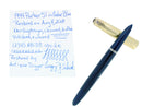 1944 PARKER 51 CEDAR BLUE VACUMATIC FOUNTAIN PEN MEDIUM NIB RESTORED OFFERED BY ANTIQUE DIGGER
