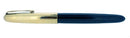 1944 PARKER 51 CEDAR BLUE VACUMATIC FOUNTAIN PEN MEDIUM NIB RESTORED OFFERED BY ANTIQUE DIGGER