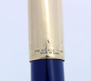 1944 PARKER 51 CEDAR BLUE VACUMATIC FOUNTAIN PEN MEDIUM NIB RESTORED OFFERED BY ANTIQUE DIGGER