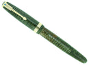 1944 PARKER EMERALD PEARL VACUMATIC MED 14K NIB FOUNTAIN PEN RESTORED EXCELLENT OFFERED BY ANTIQUE DIGGER