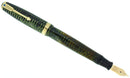 1944 PARKER EMERALD PEARL VACUMATIC MAJOR FOUNTAIN PEN F-BB FLEX NIB RESTORED OFFERED BY ANTIQUE DIGGER