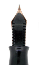 1944 PARKER VACUMATIC MAJOR AZURE BLUE PEARL FOUNTAIN PEN RESTORED OFFERED BY ANTIQUE DIGGER