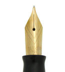 RESTORED 1945 PARKER SENIOR DUOFOLD GREEN GOLD CELLULOID FOUNTAIN PEN V NIB RESTORED OFFERED BY ANTIQUE DIGGER