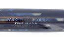 1944 PARKER BLUE GRAY STRIPED DUOFOLD SENIOR BLUE DIAMOND FOUNTAIN PEN RESTORED OFFERED BY ANTIQUE DIGGER