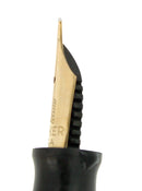 1944 PARKER VACUMATIC AZURE PEARL DOUBLE IMPRINT ERROR FOUNTAIN PEN RESTORED OFFERED BY ANTIQUE DIGGER