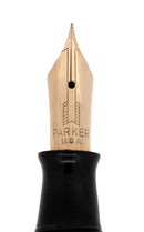 1944 PARKER AZURE PEARL VACUMATIC MAJOR FOUNTAIN PEN RESTORED OFFERED BY ANTIQUE DIGGER