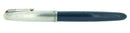RESTORED 1944 PARKER 51 CEDAR BLUE VACUMATIC FOUNTAIN PEN STERLING CAP RESTORED OFFERED BY ANTIQUE DIGGER