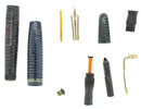 1944 PARKER AZURE PEARL VACUMATIC FOUNTAIN PEN GORGEOUS COLOR RESTORED OFFERED BY ANTIQUE DIGGER