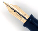 1945 PARKER AZURE PEARL VACUMATIC MAJOR FOUNTAIN PEN M to BBB FLEX NIB RESTORED OFFERED BY ANTIQUE DIGGER