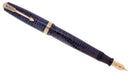 1945 PARKER AZURE PEARL VACUMATIC MAJOR FOUNTAIN PEN GORGEOUS COLOR RESTORED OFFERED BY ANTIQUE DIGGER