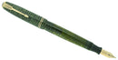 1945 PARKER EMERALD PEARL VACUMATIC FOUNTAIN PEN RESTORED GORGEOUS COLOR OFFERED BY ANTIQUE DIGGER