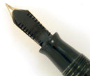 RESTORED 1945 PARKER EMERALD PEARL VACUMATIC MAJOR FOUNTAIN PEN WITH F to BB FLEX NIB