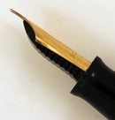 1945 PARKER GOLDEN PEARL VACUMATIC MAJOR FOUNTAIN PEN F to BB FLEX NIB WITH SEAMED CELLULOID RESTORED OFFERED BY ANTIQUE DIGGER