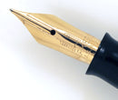1945 PARKER SILVER PEARL VACUMATIC MAJOR FOUNTAIN PEN M to BB FLEX NIB RESTORED OFFERED BY ANTIQUE DIGGER