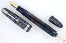 1945 PARKER SILVER PEARL VACUMATIC MAJOR FOUNTAIN PEN M to BB FLEX NIB RESTORED OFFERED BY ANTIQUE DIGGER
