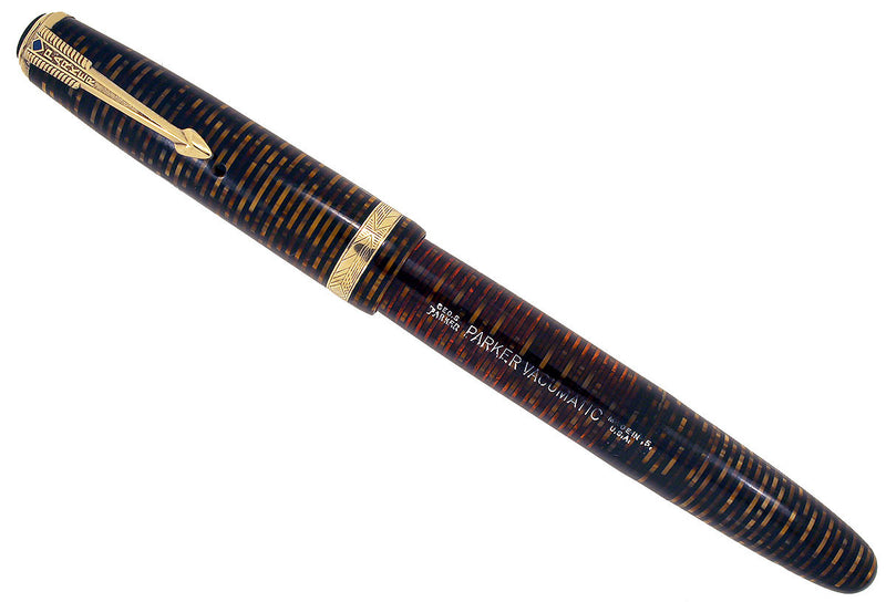 1945 PARKER GOLDEN PEARL VACUMATIC FOUNTAIN PEN XF to BBB+ NIB RESTORED OFFER BY ANTIQUE DIGGER