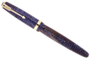1945 PARKER AZURE PEARL VACUMATIC MAJOR FOUNTAIN PEN GORGEOUS COLOR RESTORED OFFERED BY ANTIQUE DIGGER