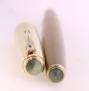 1945 PARKER 51 BUCKSKIN BEIGE DOUBLE JEWEL FOUNTAIN PEN RESTORED NEAR MINT OFFERED BY ANTIQUE DIGGER