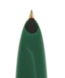 1945 PARKER 51 DOUBLE JEWEL NASSAU GREEN FOUNTAIN PEN RESTORED OFFERED BY ANTIQUE DIGGER