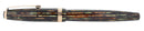 1945 PARKER SENIOR DUOFOLD GREEN GOLD CELLULOID FOUNTAIN PEN RESTORED OFFERED BY ANTIQUE DIGGER
