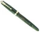 1945 PARKER VACUMATIC EMERALD PEARL SINGLE JEWEL FOUNTAIN PEN RESTORED EXCELLENT OFFERED BY ANTIQUE DIGGER