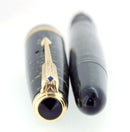 1945 PARKER VACUMATIC EMERALD PEARL SINGLE JEWEL FOUNTAIN PEN RESTORED EXCELLENT OFFERED BY ANTIQUE DIGGER