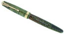 1945 PARKER EMERALD PEARL VACUMATIC MAJOR FOUNTAIN PEN F-BB FLEX NIB RESTORED OFFERED BY ANTIQUE DIGGER