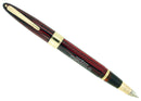 CIRCA 1945 SHEAFFER WHITE DOT CARMINE TRIUMPH FOUNTAIN PEN RESTORED OFFERED BY ANTIQUE DIGGER