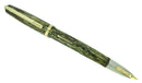 CIRCA 1946 MOORE 96B FINGERTIP FOUNTAIN PEN SEASPRAY PEARL CELLULOID RESTORED OFFERED BY ANTIQUE DIGGER