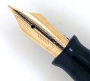 1946 PARKER EMERALD PEARL VACUMATIC MAJOR FOUNTAIN PEN F to B FLEX NIB RESTORED OFFERED BY ANTIQUE DIGGER