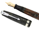 1946 PARKER SILVER PEARL VACUMATIC MAJOR SIZE FOUNTAIN PEN RESTORED OFFERED BY ANTIQUE DIGGER