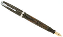1946 PARKER SILVER PEARL VACUMATIC MAJOR SIZE FOUNTAIN PEN RESTORED OFFERED BY ANTIQUE DIGGER