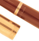 RESTORED 1946 PARKER 51 DOUBLE JEWEL WITH 14K GOLD CLIP FOUNTAIN PEN IN CORDOVAN OFFERED BY ANTIQUE DIGGER