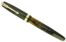 1946 PARKER EMERALD PEARL VACUMATIC MAJOR FOUNTAIN PEN XF-B FLEX NIB RESTORED OFFERED BY ANTIQUE DIGGER