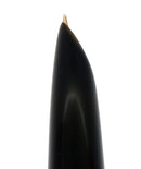 1946 PARKER 51 INDIA BLACK VACUMATIC NIB FOUNTAIN PEN RESTORED OFFERED BY ANTIQUE DIGGER