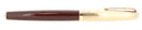1946 PARKER 51 CORDOVAN DOUBLE JEWEL FOUNTAIN PEN RESTORED FINE NIB OFFERED BY ANTIQUE DIGGER