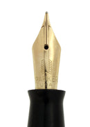 1946 PARKER AZURE BLUE PEARL VACUMATIC FOUNTAIN PEN MAJOR SIZE RESTORED OFFERED BY ANTIQUE DIGGER