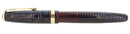 1946 PARKER AZURE PEARL VACUMATIC MAJOR SINGLE JEWEL FOUNTAIN PEN RESTORED OFFERED BY ANTIQUE DIGGER