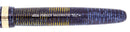 1946 PARKER VACUMATIC MAJOR AZURE BLUE PEARL FOUNTAIN PEN RESTORED NEAR MINT OFFERED BY ANTIQUE DIGGER